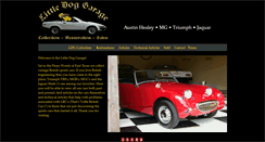 Desktop Screenshot of littledoggarage.com